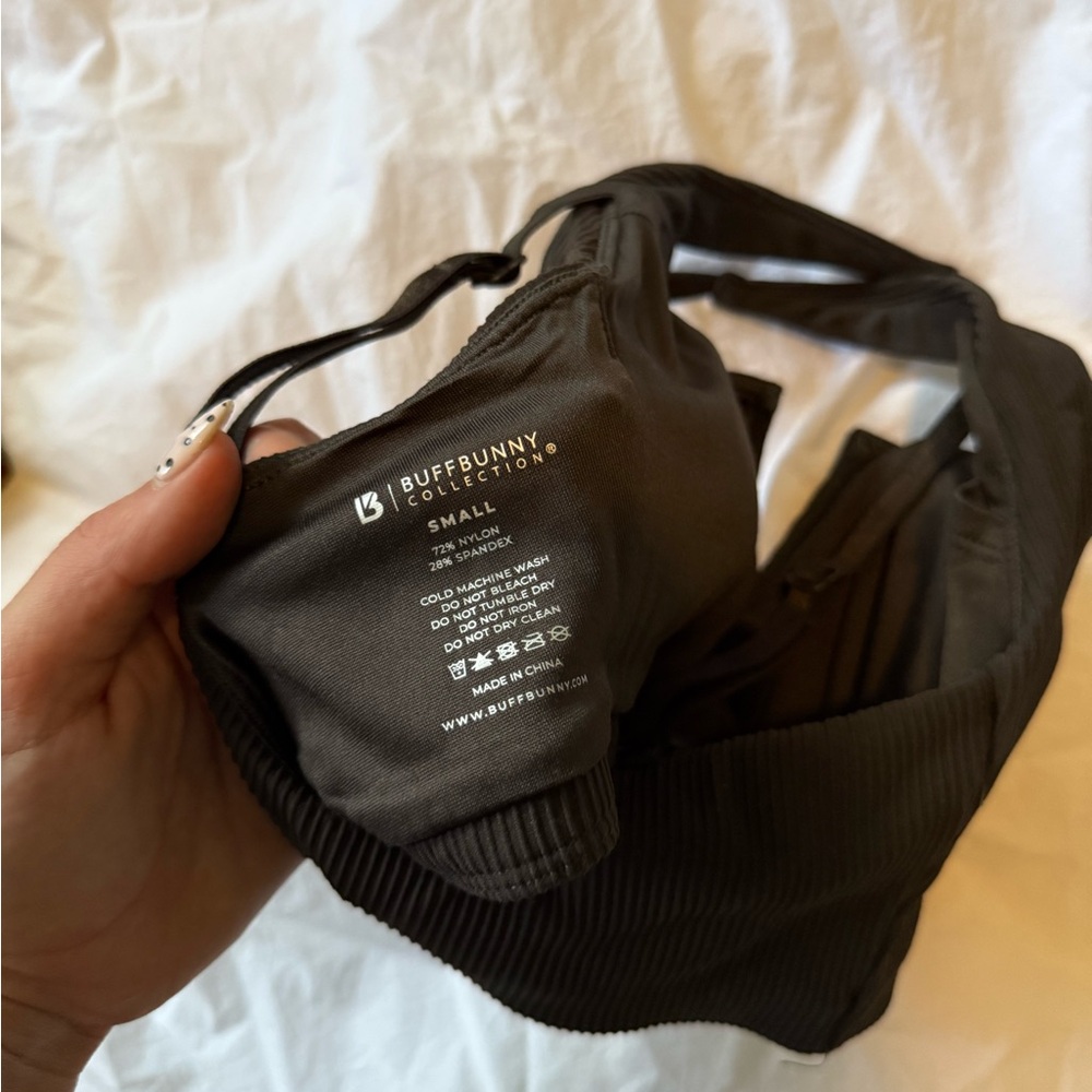 NWT Buffbunny Cold Brew Ribbed Notch Sports Bra - Picture 8 of 8